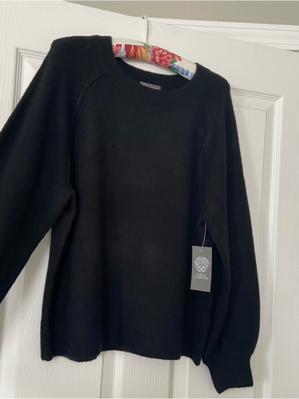 Black Women’s Crewneck Sweater